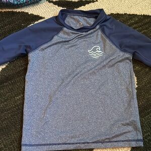 Cat & Jack Blue Rashguard Swimwear